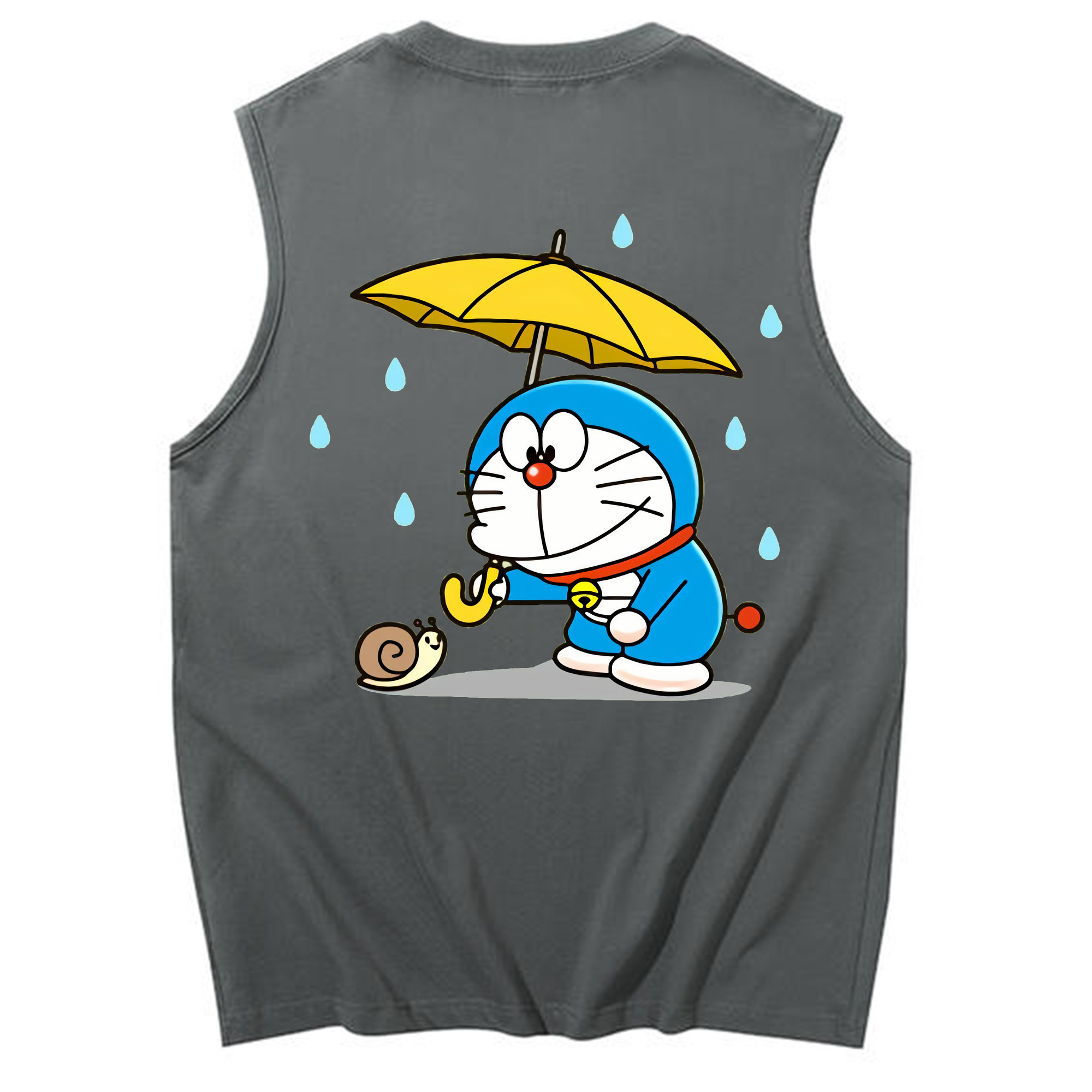 （画像用） ドラえもん Doraemon コットン100％タンクトップ（背面プリント）
